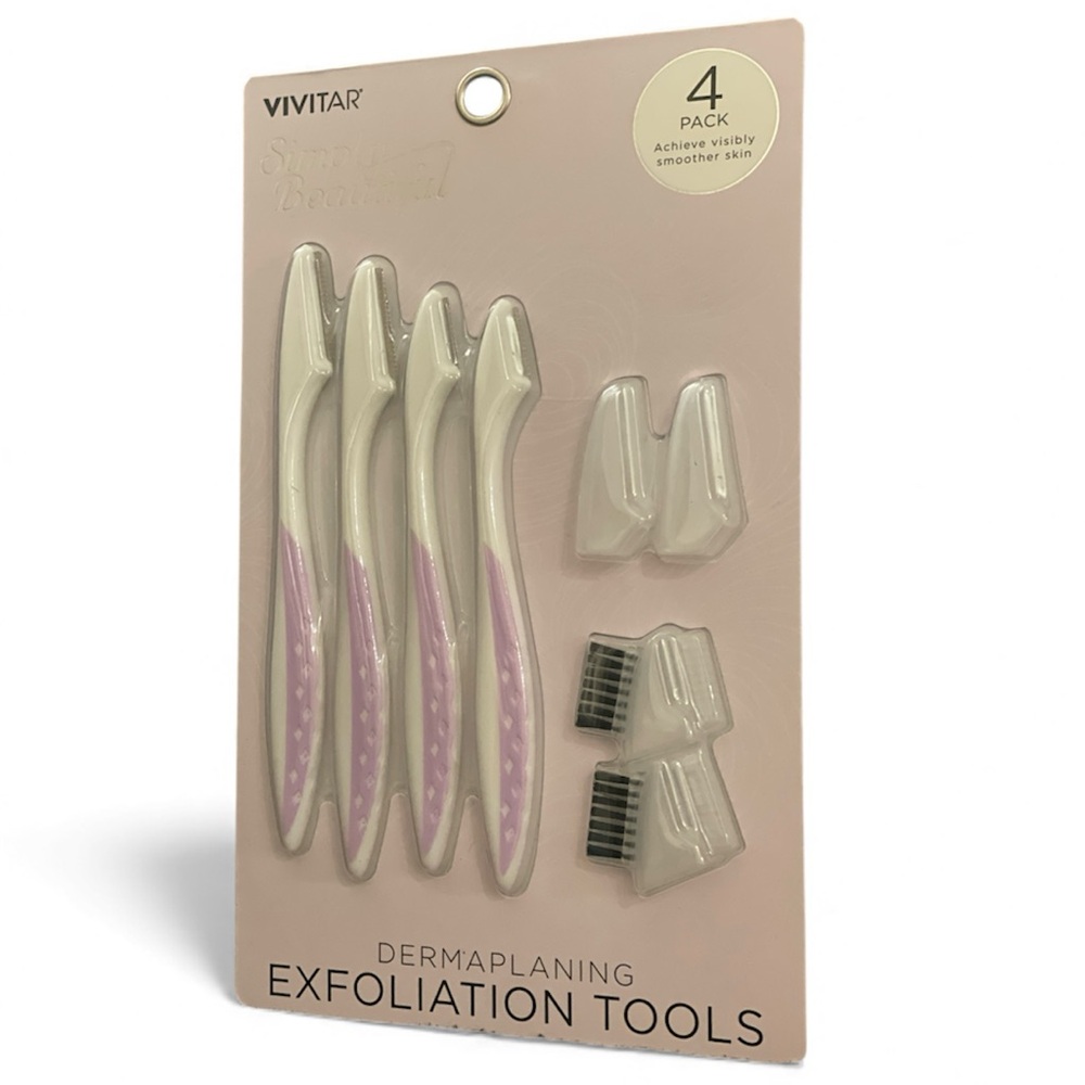 Dermaplaning Exfoliation Tools Set — Vivid Simply Beautiful